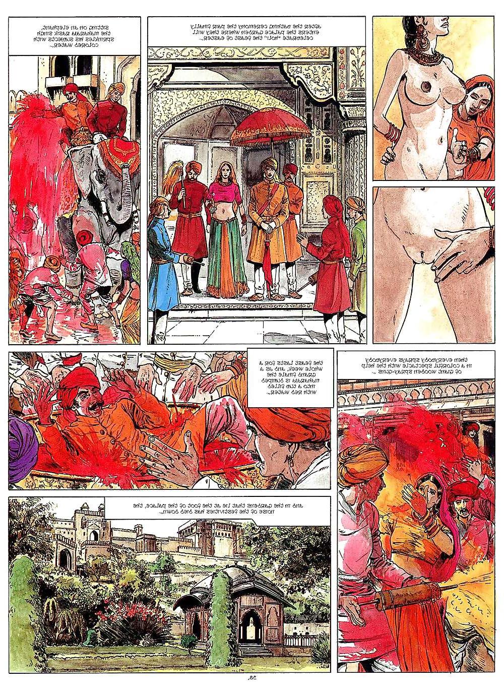 25P Erotic Comic Art 40 - Kama-Sutra
