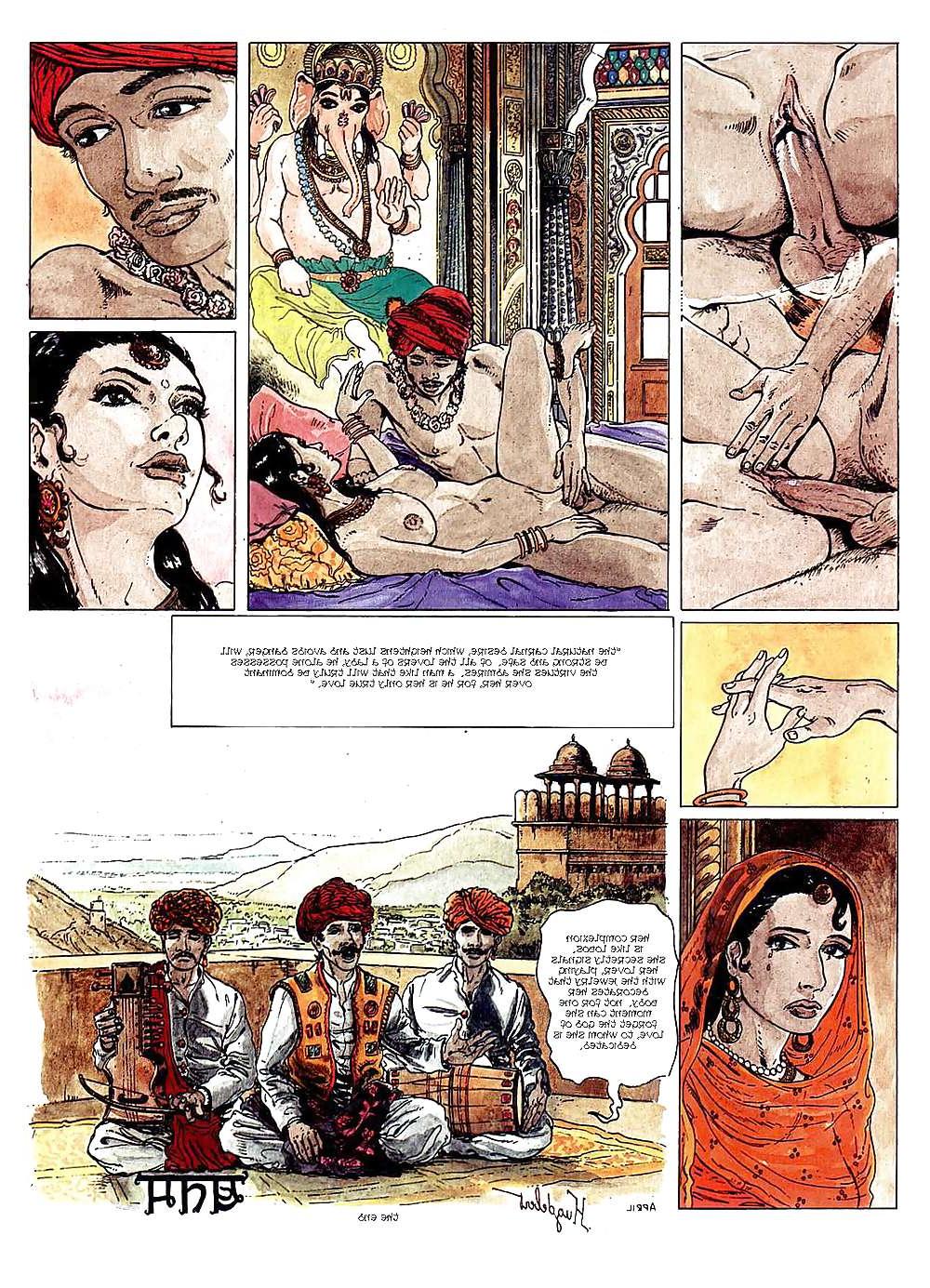 25P Erotic Comic Art 40 - Kama-Sutra