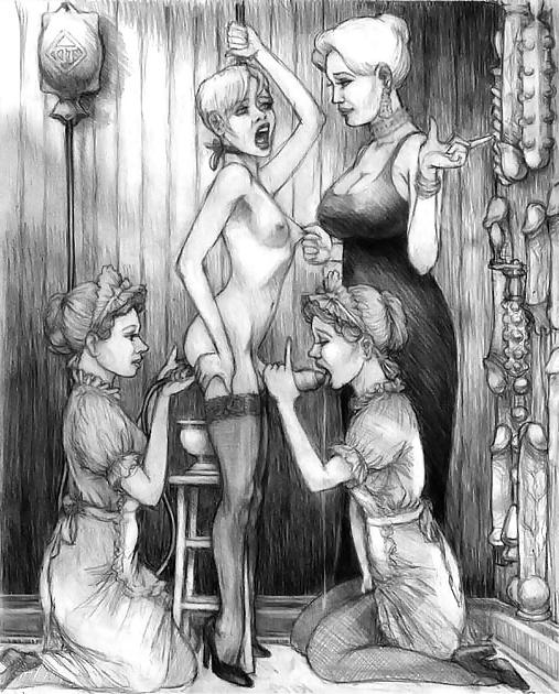 25P Strapon & Anal play toons (7)