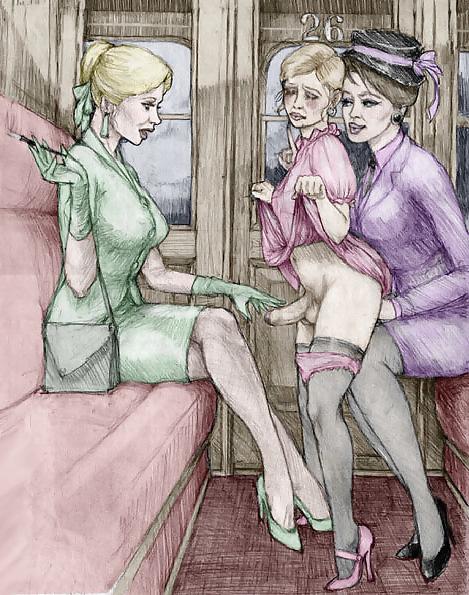 25P Strapon & Anal play toons (7)