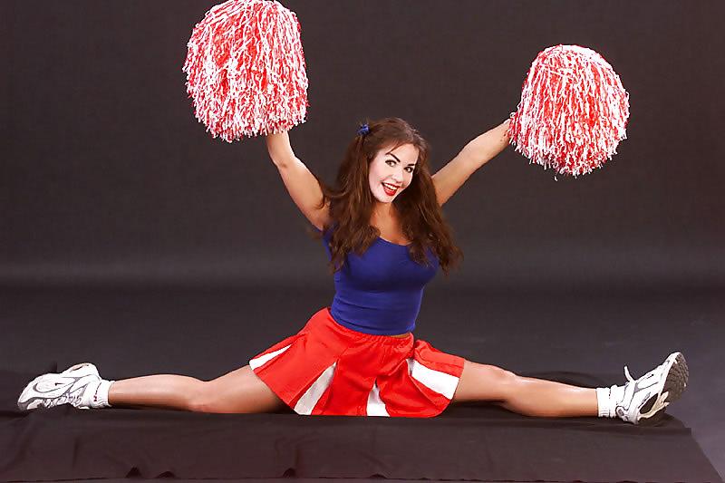 15P Slutty cheerleader with some huge tits