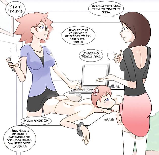 25P Strapon & Anal play toons (13)