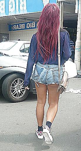 25P Jeans Shorts Voyeur