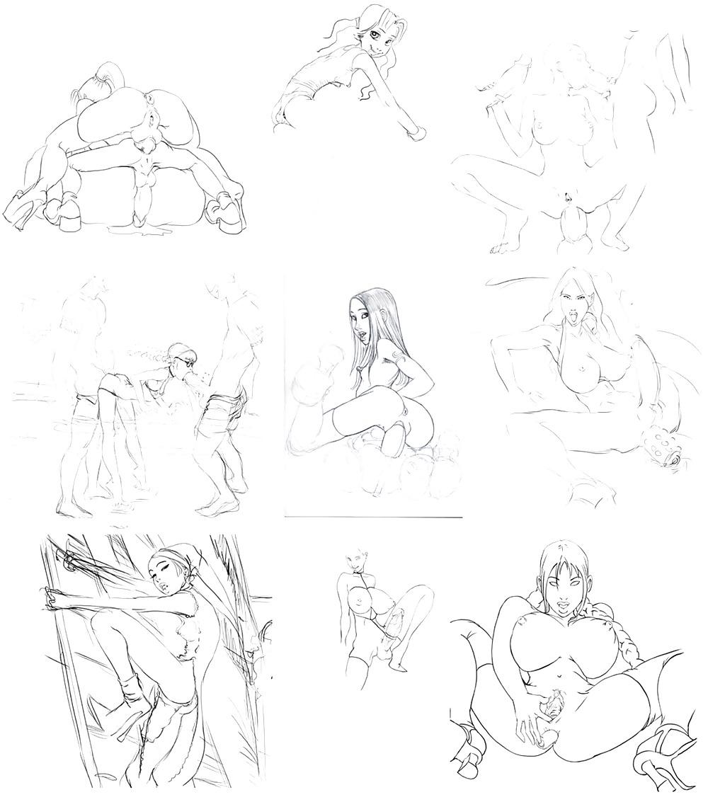25P 0118- Cartoons- Biele's Porn-Art Graphics - Insertions 02