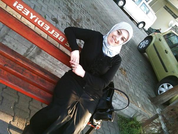 8P Turkish arab hijab turbanli asian kapali