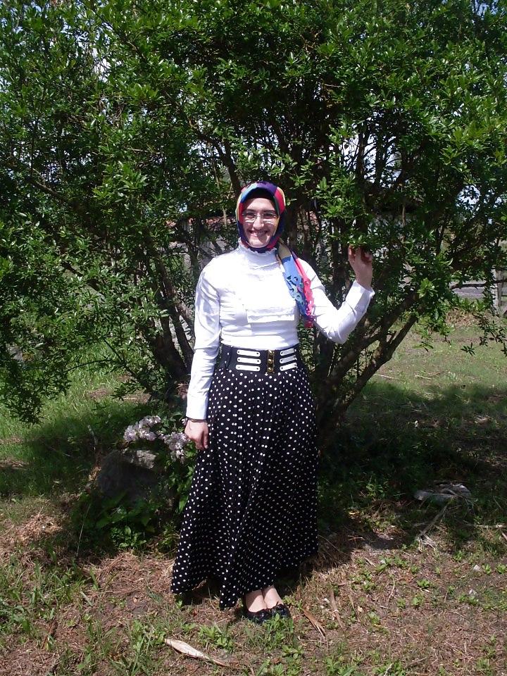 8P Turkish arab hijab turbanli asian kapali