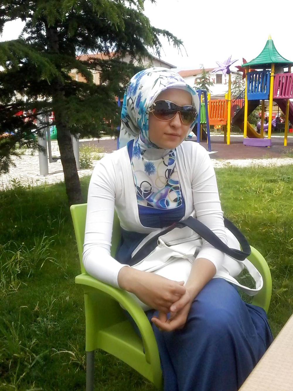 8P Turkish arab hijab turbanli asian kapali