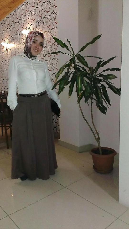 8P Turkish arab hijab turbanli asian kapali