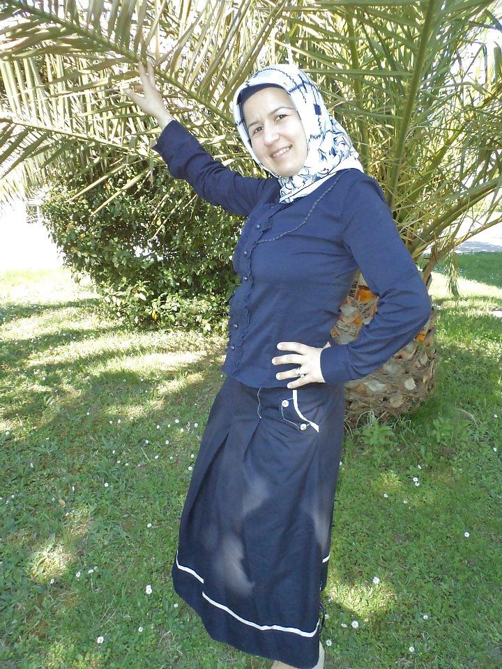 8P Turkish arab hijab turbanli asian kapali