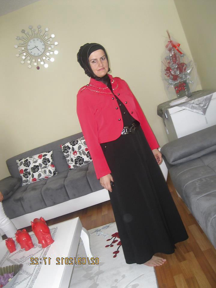8P Turkish arab hijab turbanli asian kapali