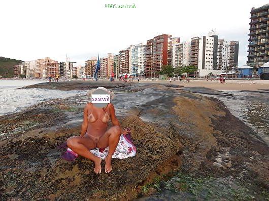 25P Brazilian exhibitionist public slut