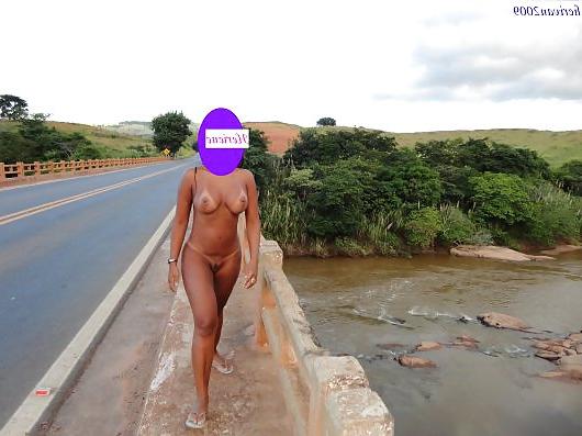 25P Brazilian exhibitionist public slut