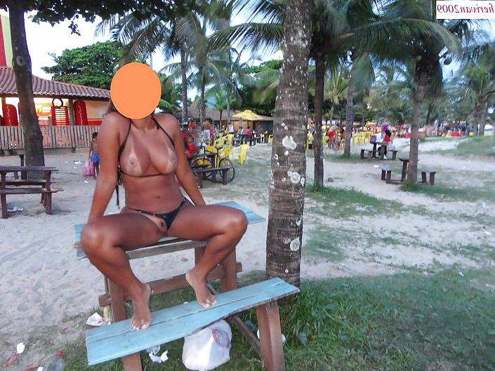 25P Brazilian exhibitionist public slut