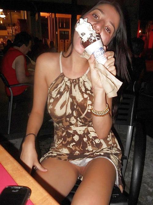 22P Upskirts, with and without Panties