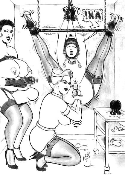 25P Strapon & Anal play toons
