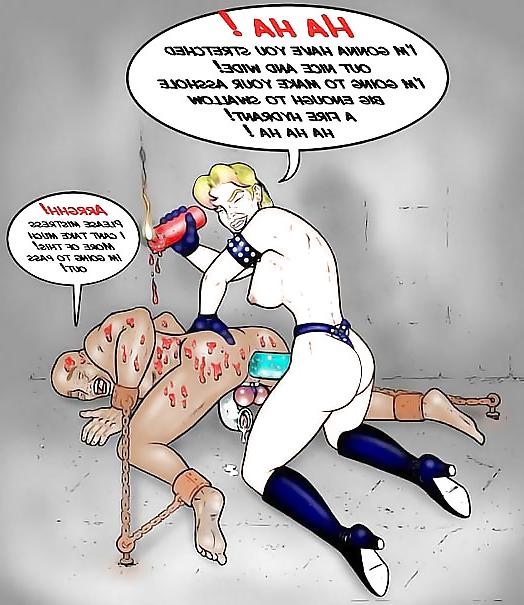 25P Strapon & Anal play toons (12)
