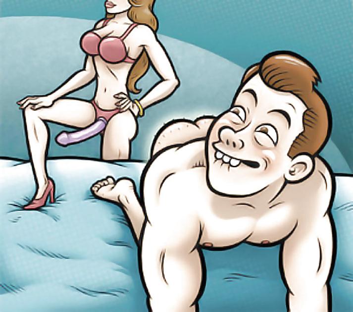 25P Strapon & Anal play toons (12)