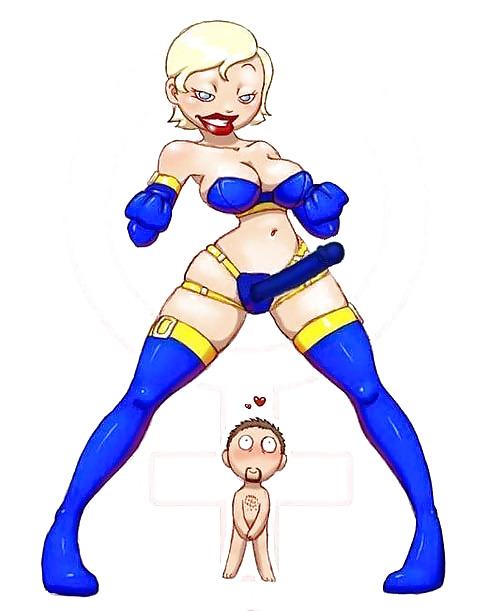 25P Strapon & Anal play toons (12)