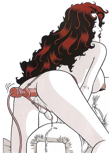 25P Strapon & Anal play toons (12)