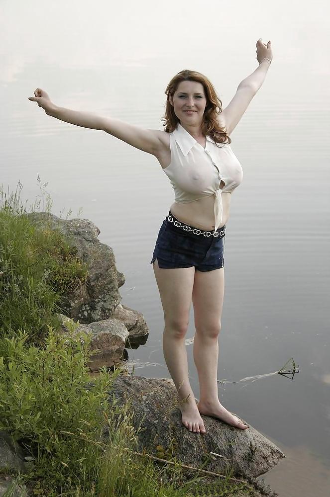 25P Beachbunnies and mermaids with saggy tits+more outdoor XXXII