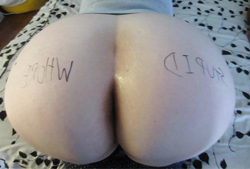 10P Fat white asses who wants some? yum