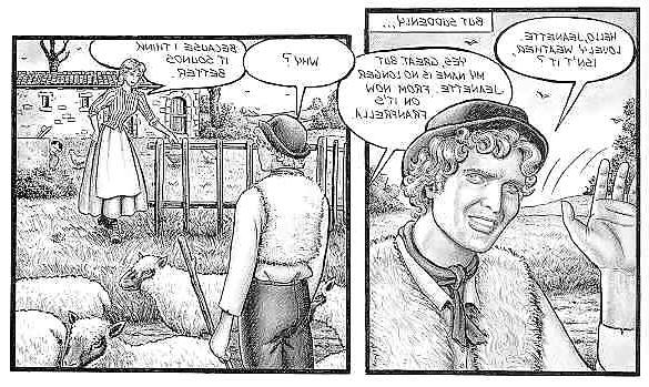 25P Erotic Comic Art 30 - Jeanette 1