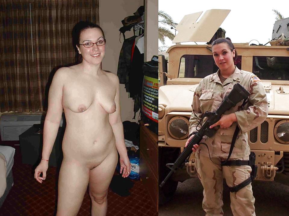 12P Dressed and Undressed Sluts pt32(Military edition)