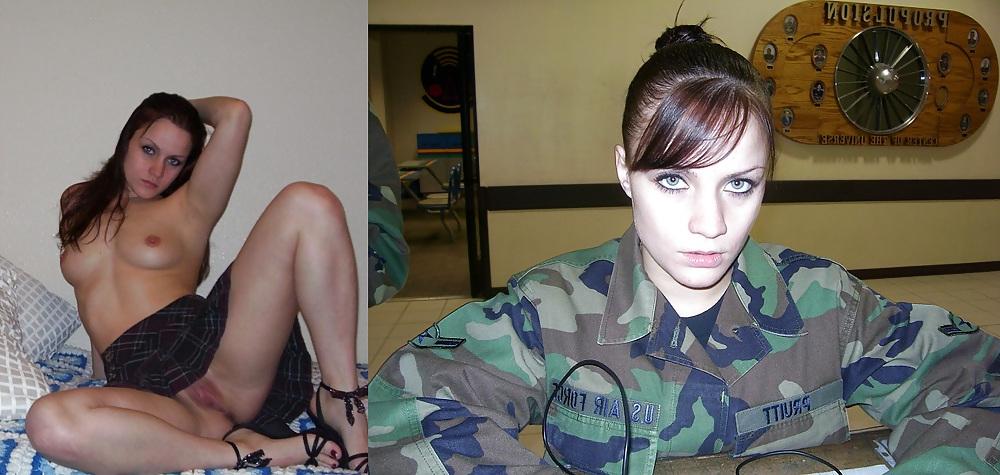 12P Dressed and Undressed Sluts pt32(Military edition)