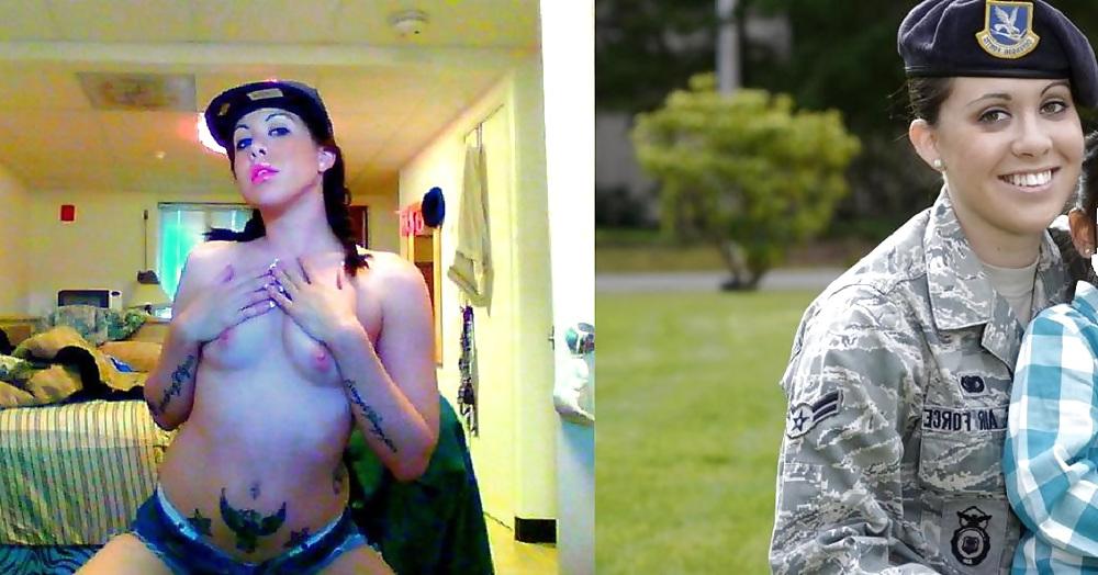 12P Dressed and Undressed Sluts pt32(Military edition)