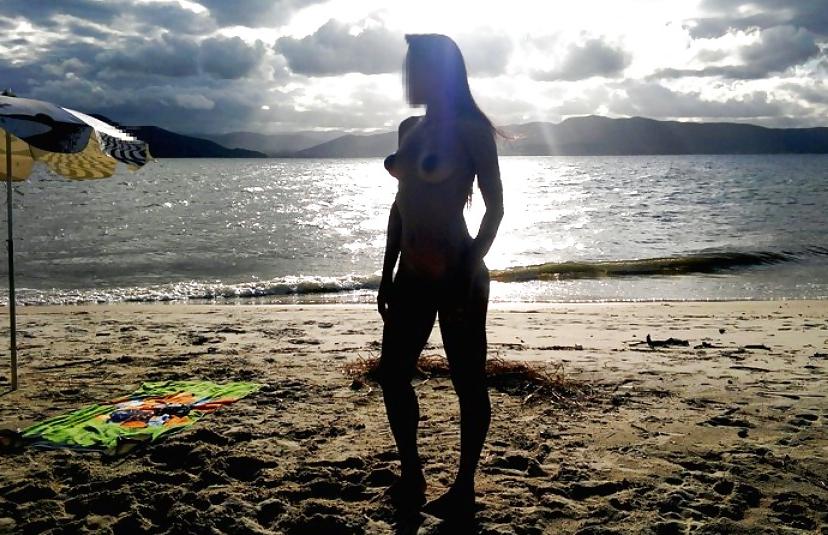 17P Nice girlfriend outdoor public - adora se mostrar  pt 2