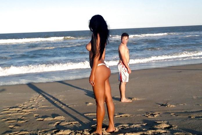 17P Nice girlfriend outdoor public - adora se mostrar  pt 2