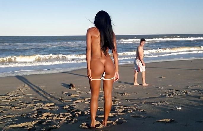 17P Nice girlfriend outdoor public - adora se mostrar  pt 2
