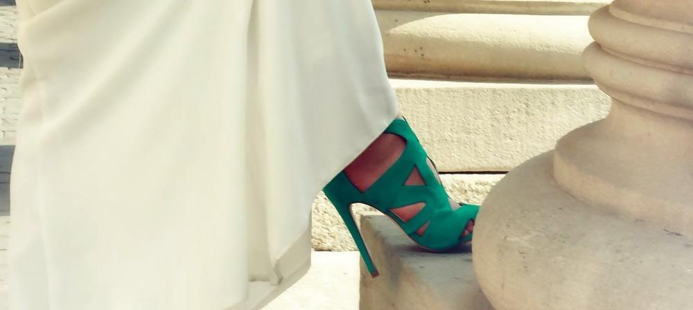 8P Kopftuch hijab schlampe feets shoes VIDEO