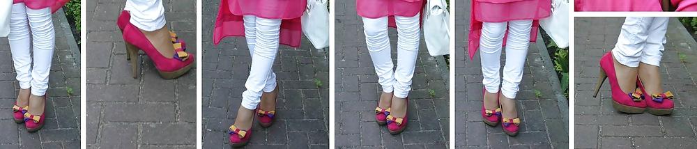 8P Kopftuch hijab schlampe feets shoes VIDEO