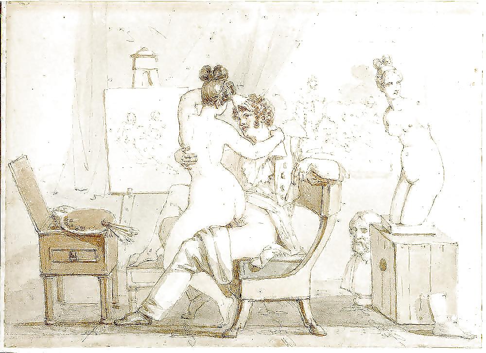 25P My Last Gallery No 583 - Erotic Art of Biedermeier