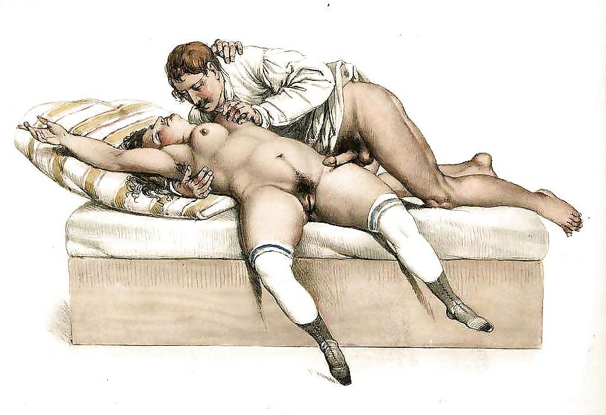 25P My Last Gallery No 583 - Erotic Art of Biedermeier