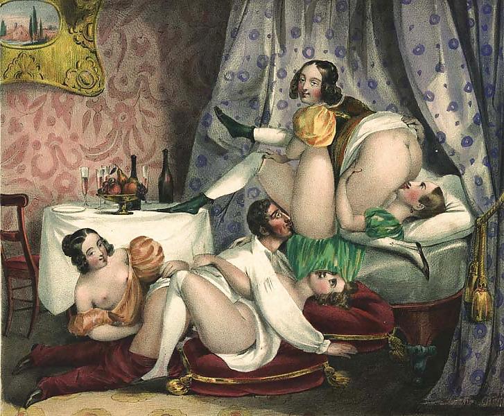 25P My Last Gallery No 583 - Erotic Art of Biedermeier