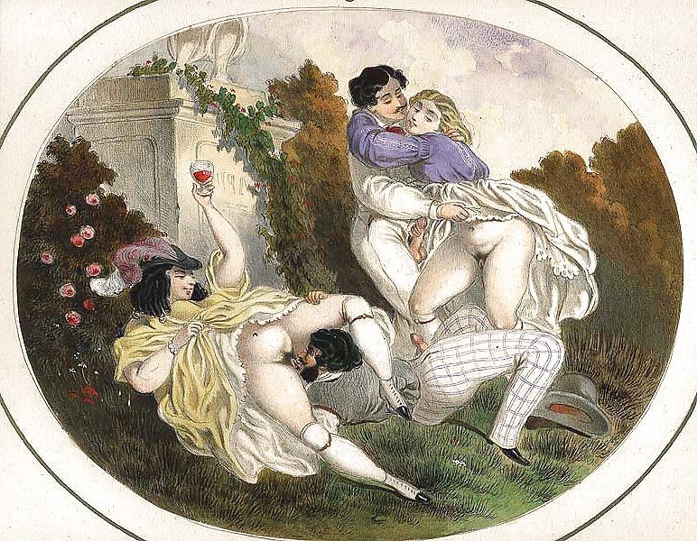 25P My Last Gallery No 583 - Erotic Art of Biedermeier