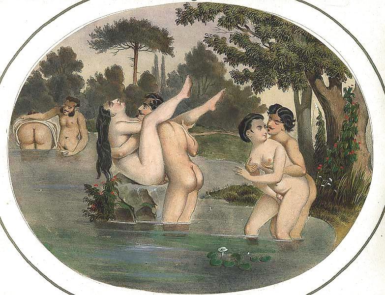 25P My Last Gallery No 583 - Erotic Art of Biedermeier