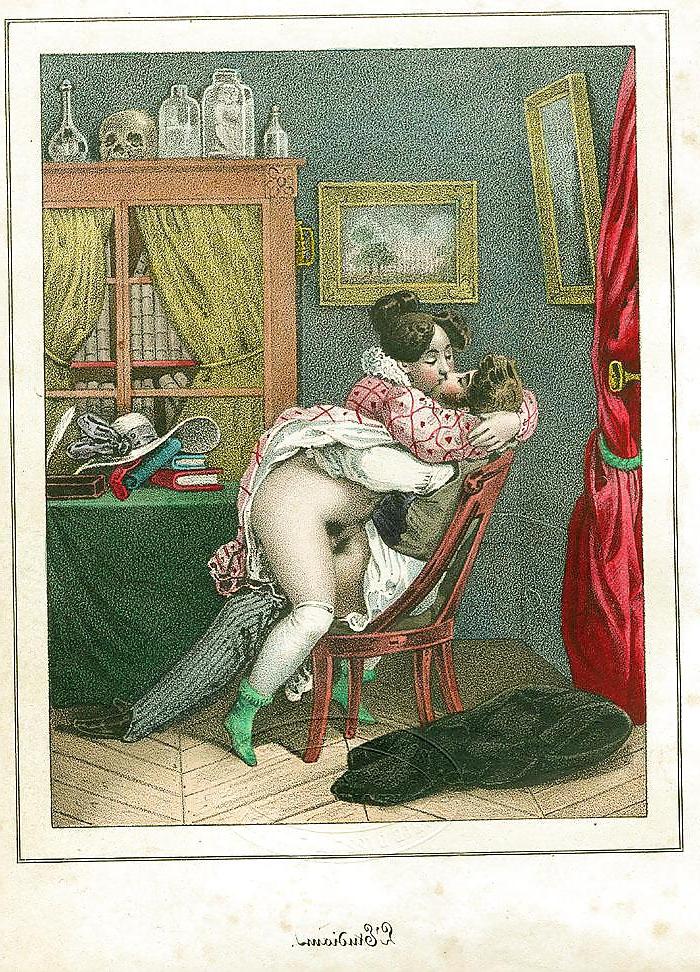 25P My Last Gallery No 583 - Erotic Art of Biedermeier