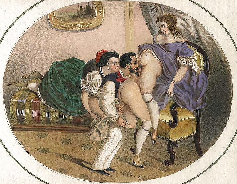 25P My Last Gallery No 583 - Erotic Art of Biedermeier