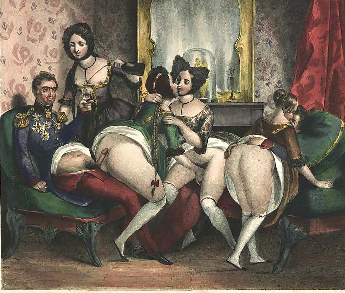 25P My Last Gallery No 583 - Erotic Art of Biedermeier