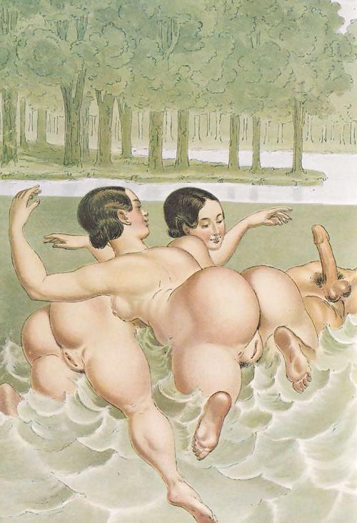 25P My Last Gallery No 583 - Erotic Art of Biedermeier