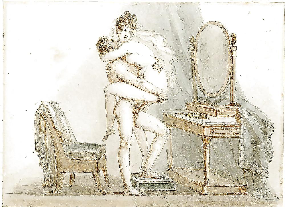 25P My Last Gallery No 583 - Erotic Art of Biedermeier