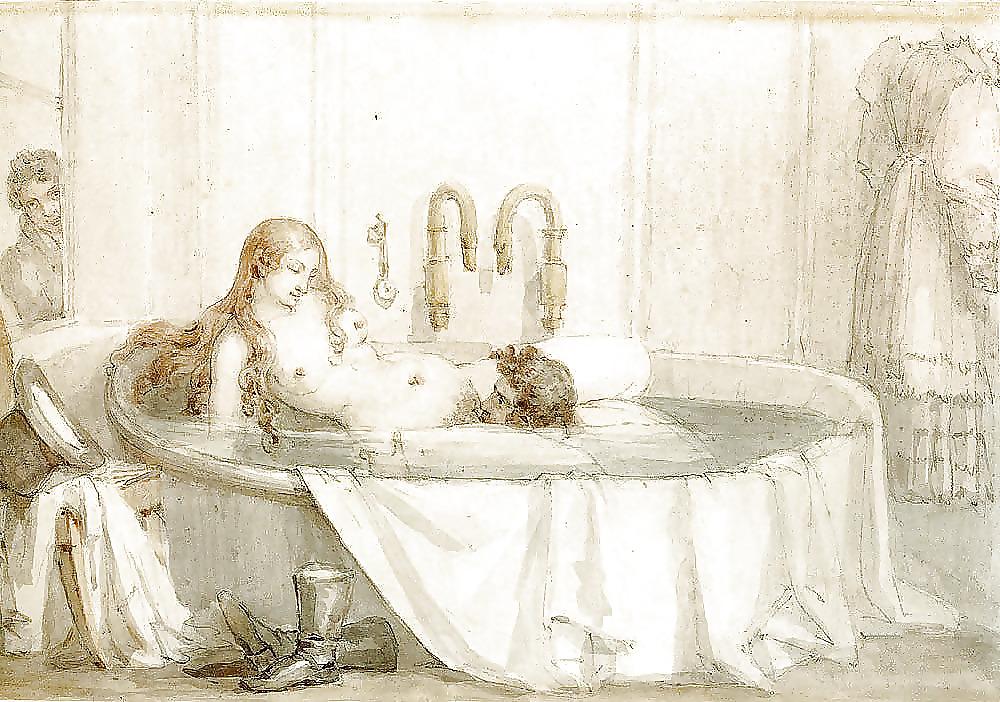 25P My Last Gallery No 583 - Erotic Art of Biedermeier
