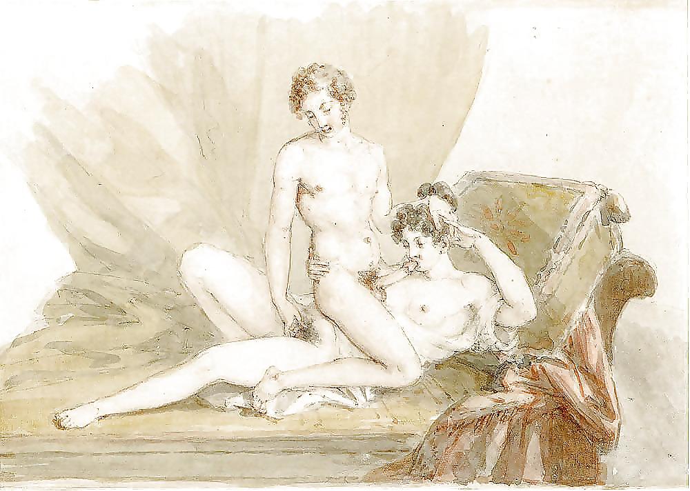 25P My Last Gallery No 583 - Erotic Art of Biedermeier