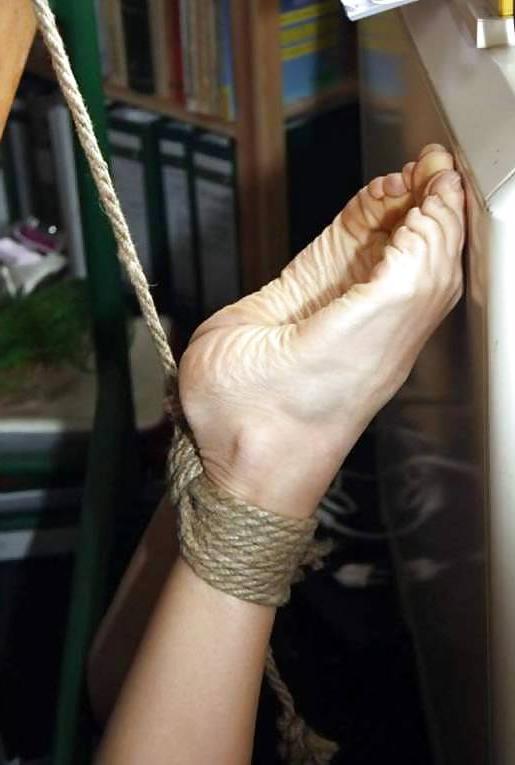 22P Captured, Tied up and Barefoot