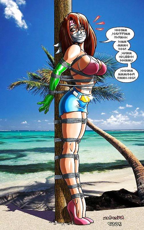 22P Captured, Tied up and Barefoot