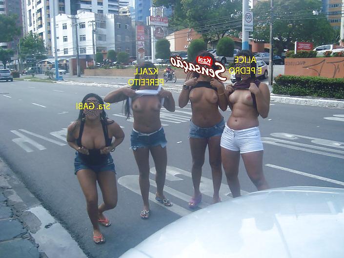 20P Brazilians amateurs public flashers