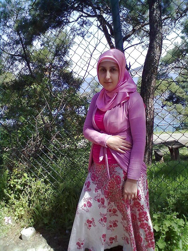 25P Turkish arab hijab turbanli asian kapali